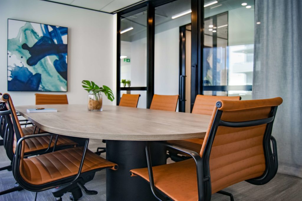 PWF Studio's drop in office in Nottingham.